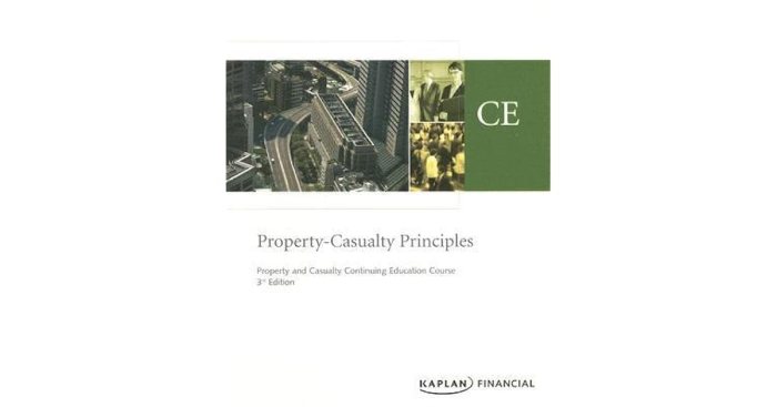 Kaplan property and casualty book